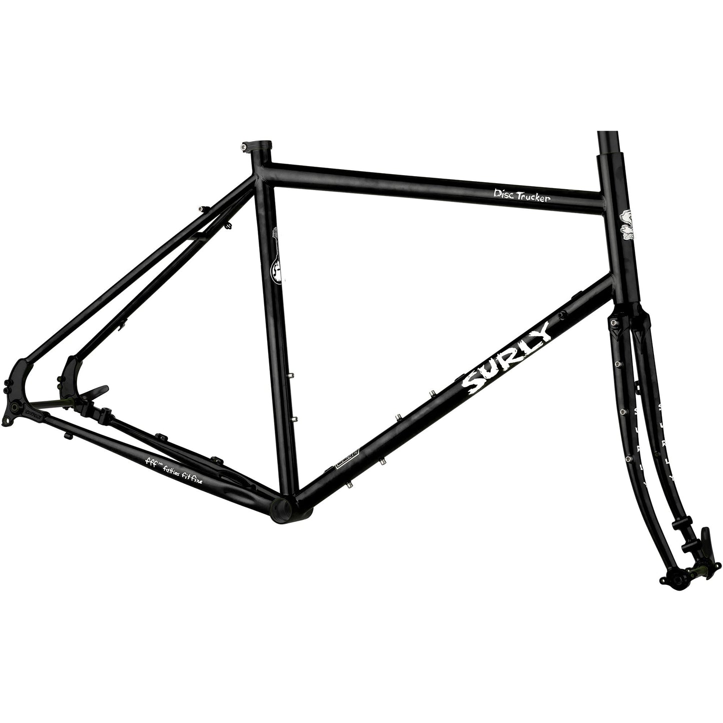 Disc Trucker 26" Frameset - Hi-Viz Black