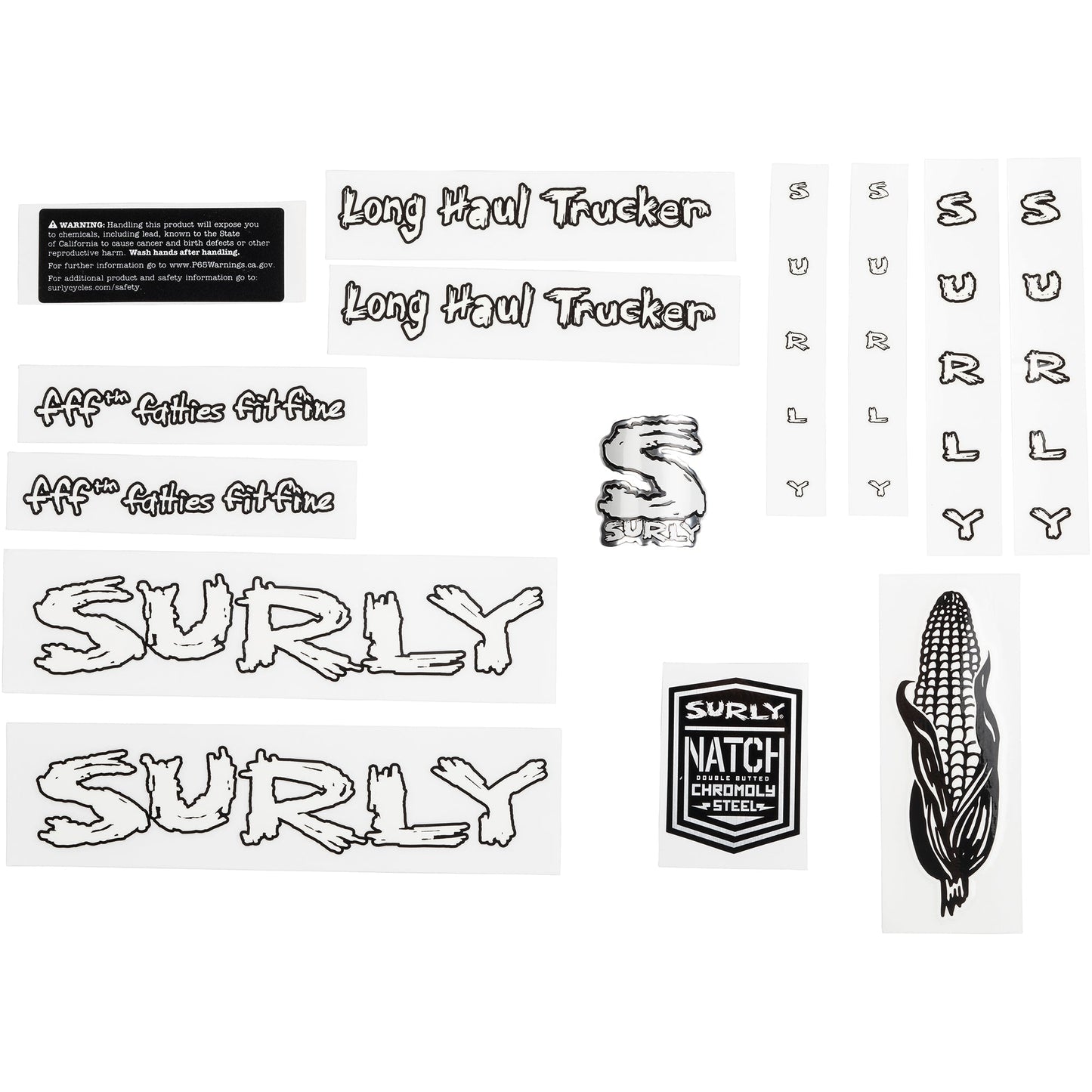 Long Haul Trucker Decal Set