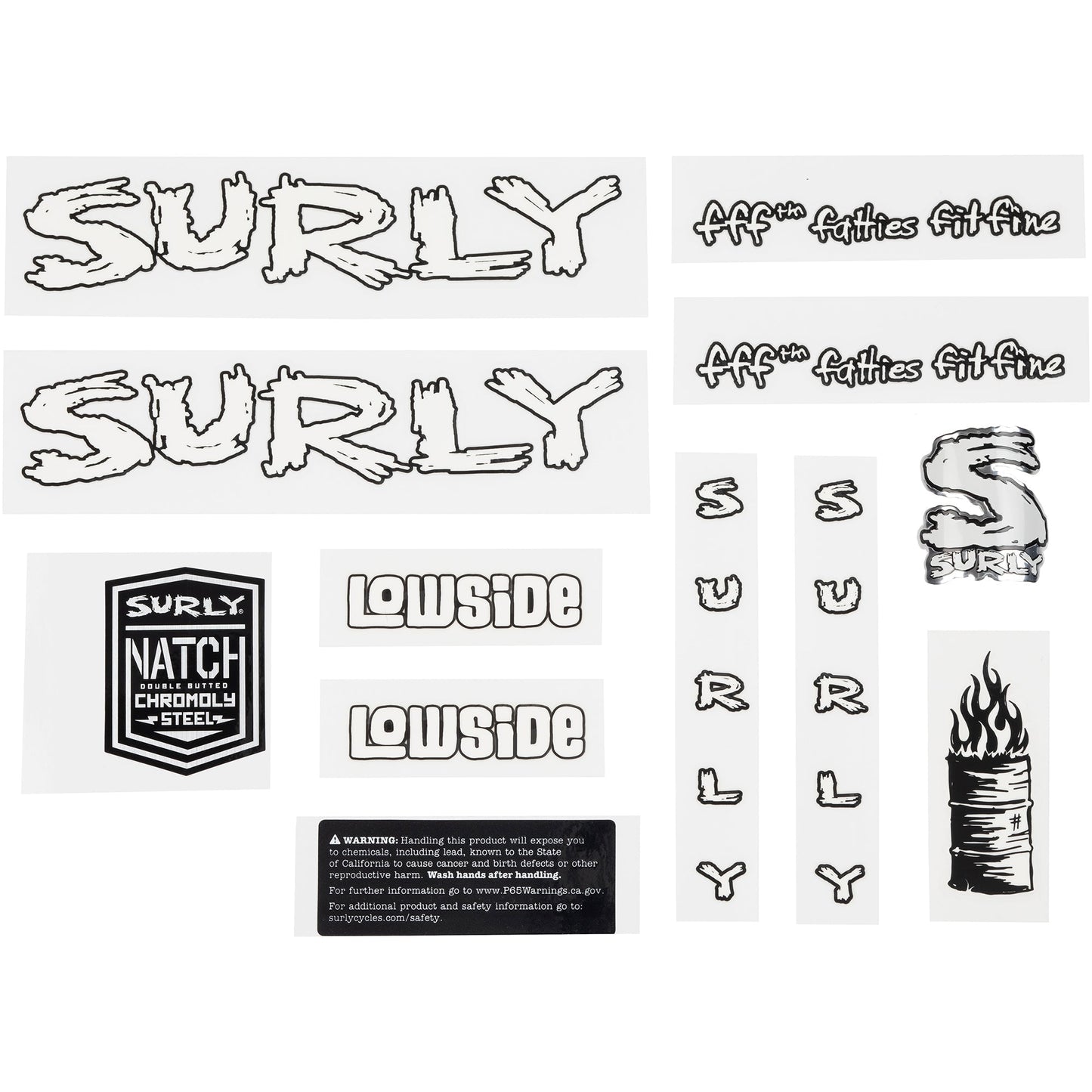 Lowside Decal Set