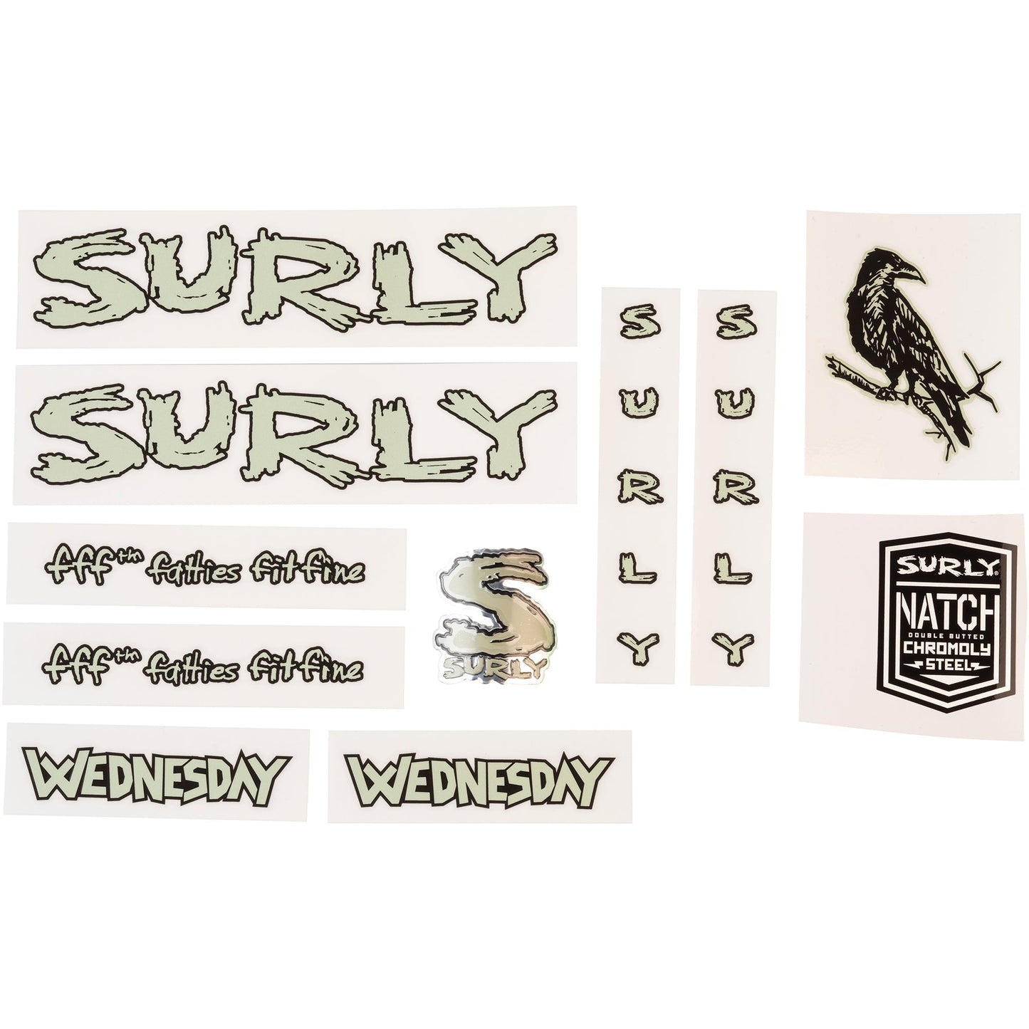 Wednesday Decal Set