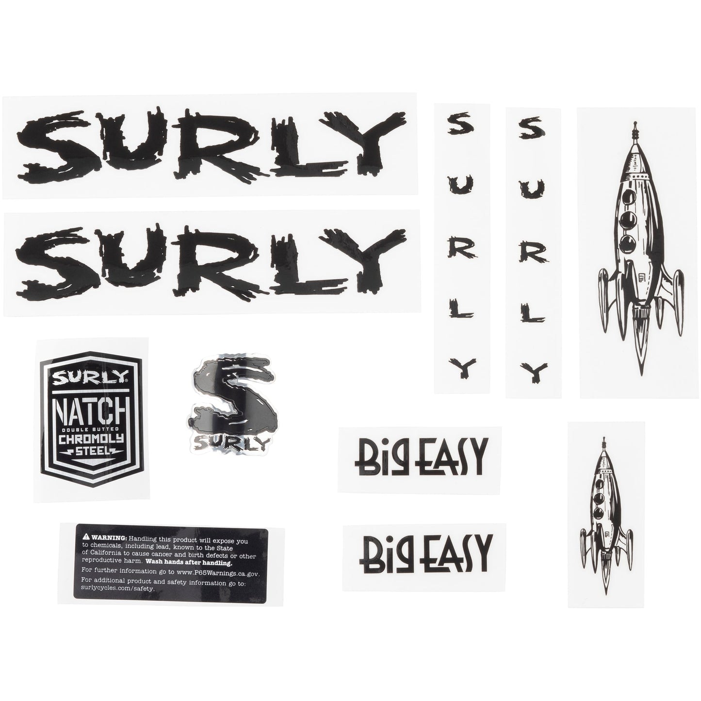 Big Easy Decal Set