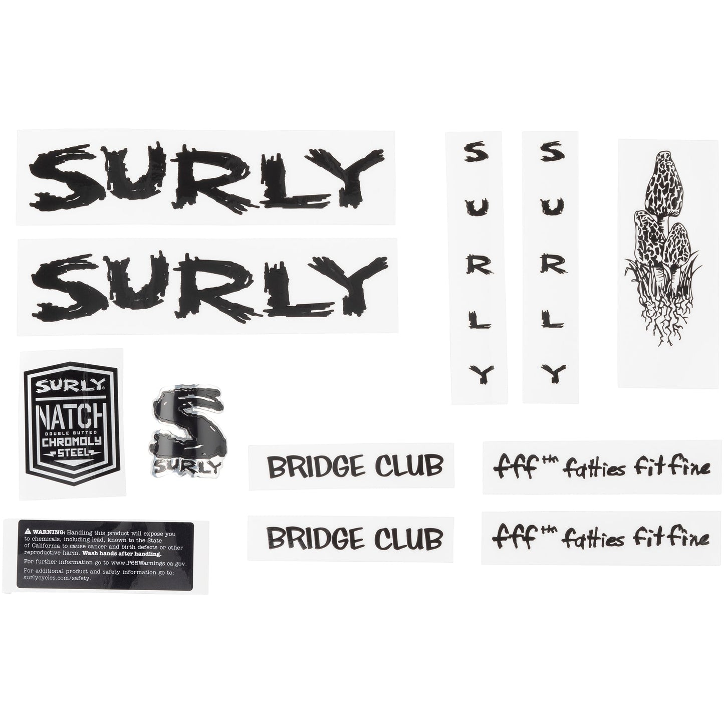 Bridge Club Decal Set