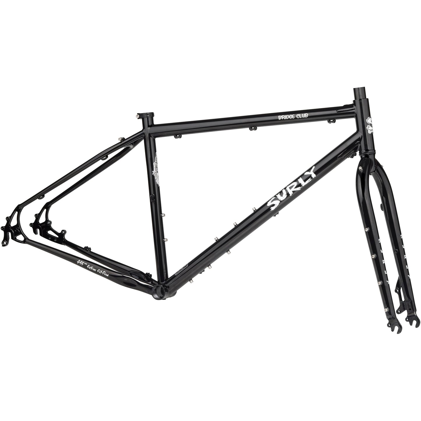 Bridge Club Frameset - Trevor's Closet Black