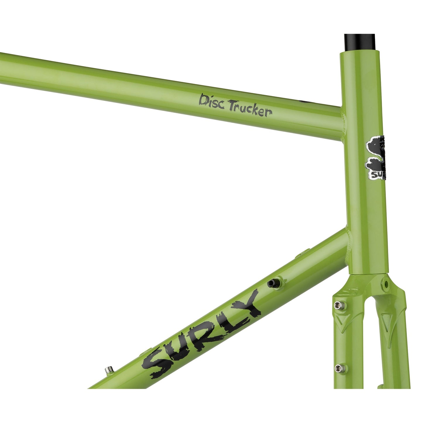Disc Trucker 26" Frameset - Pea Lime Soup