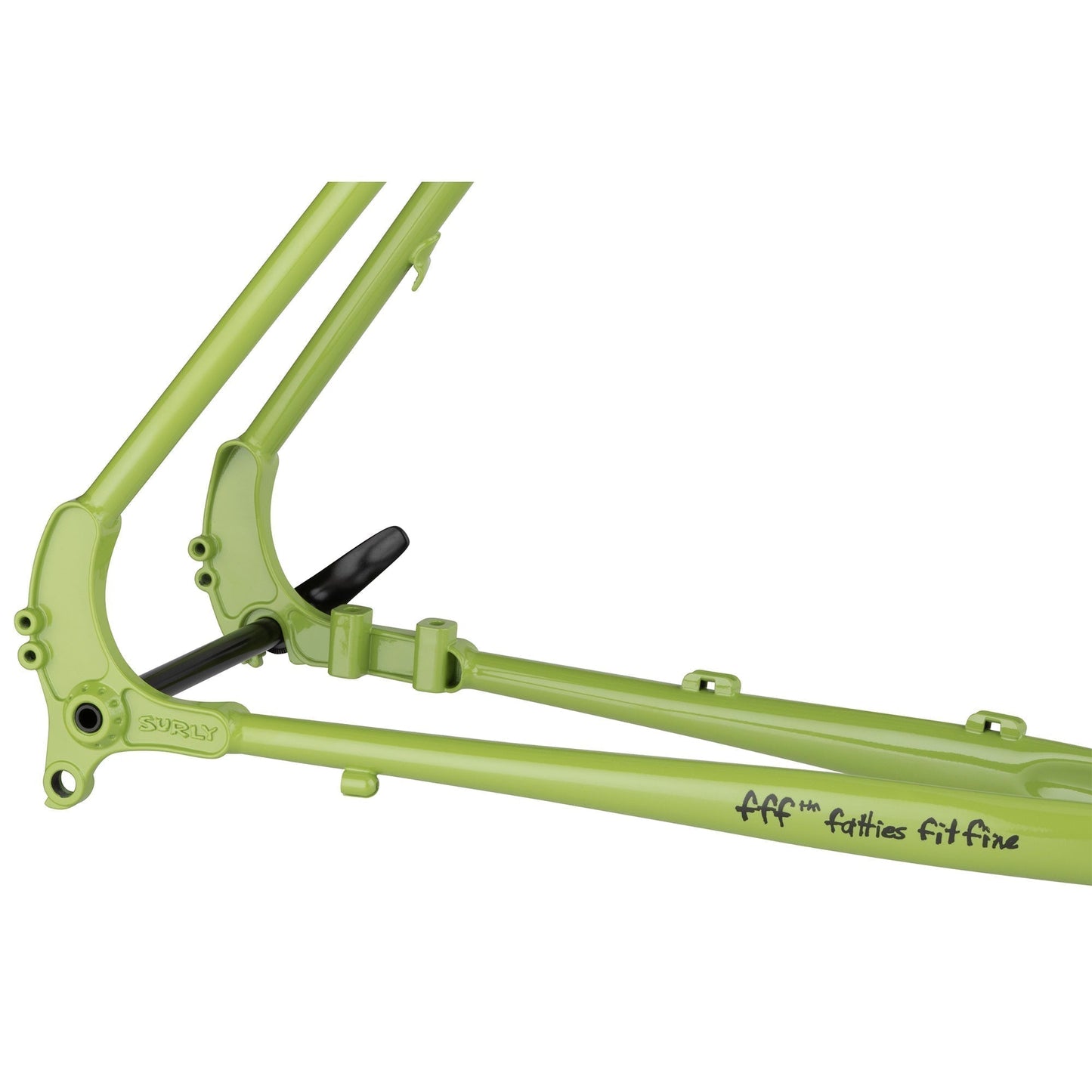 Disc Trucker 26" Frameset - Pea Lime Soup