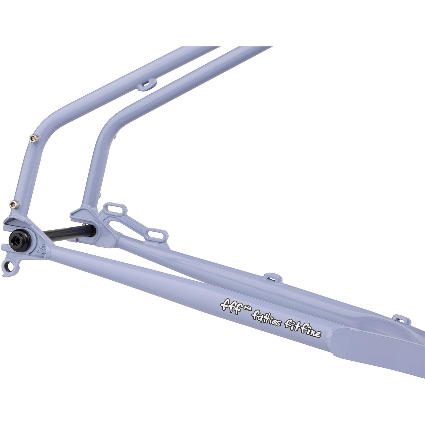 Grappler Frameset - Purple Dust Bunny