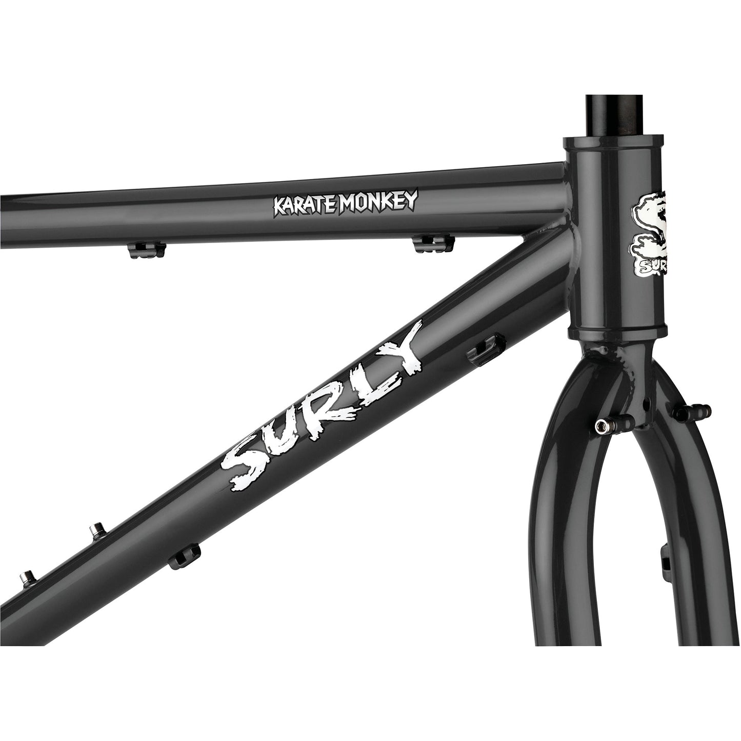 Karate Monkey Frameset - Hi-Viz Black