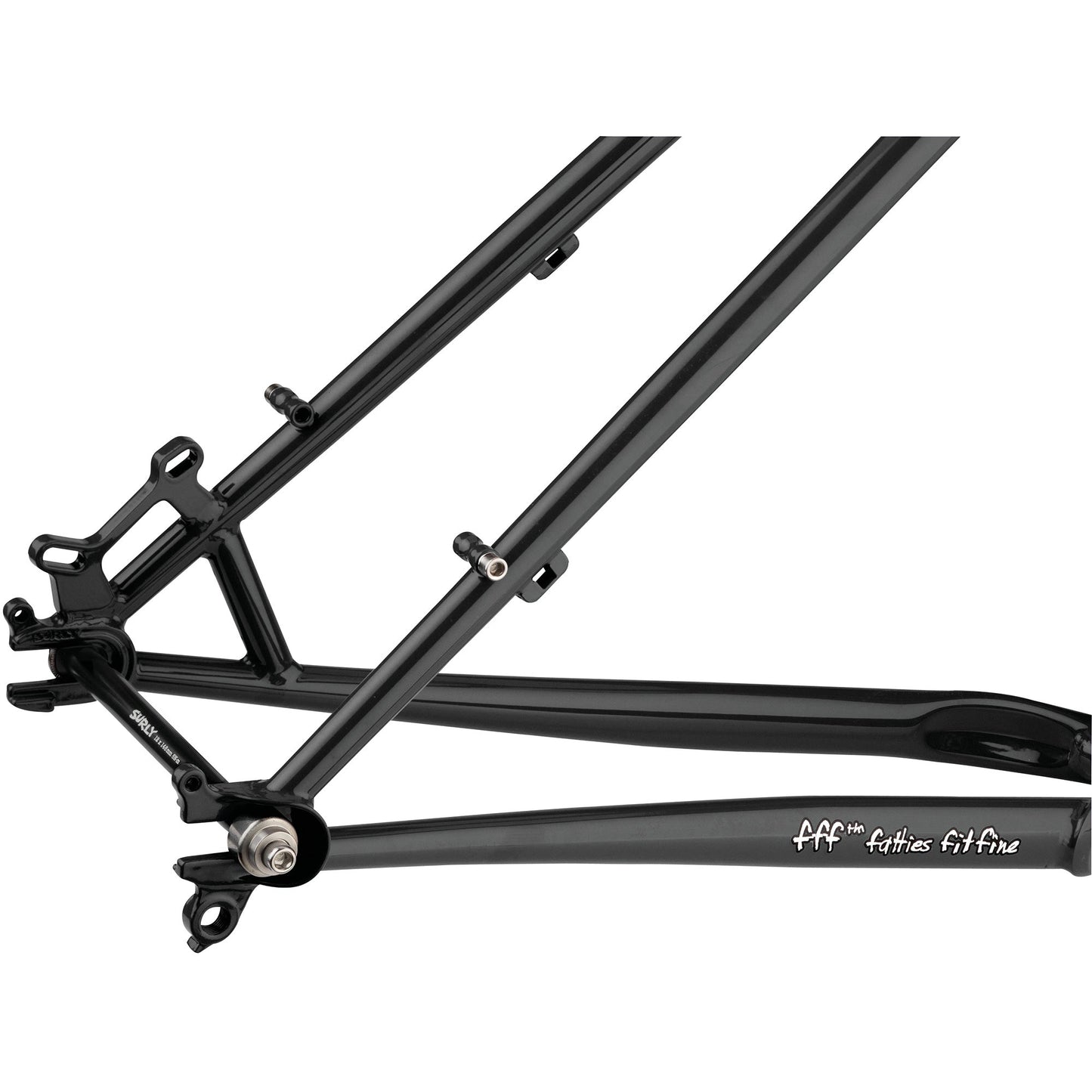 Karate Monkey Frameset - Hi-Viz Black