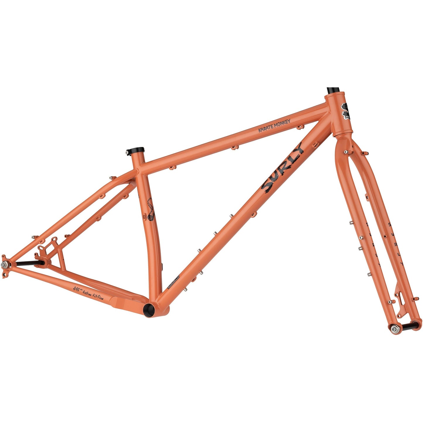 Karate Monkey Frameset - Peach Salmon Sundae