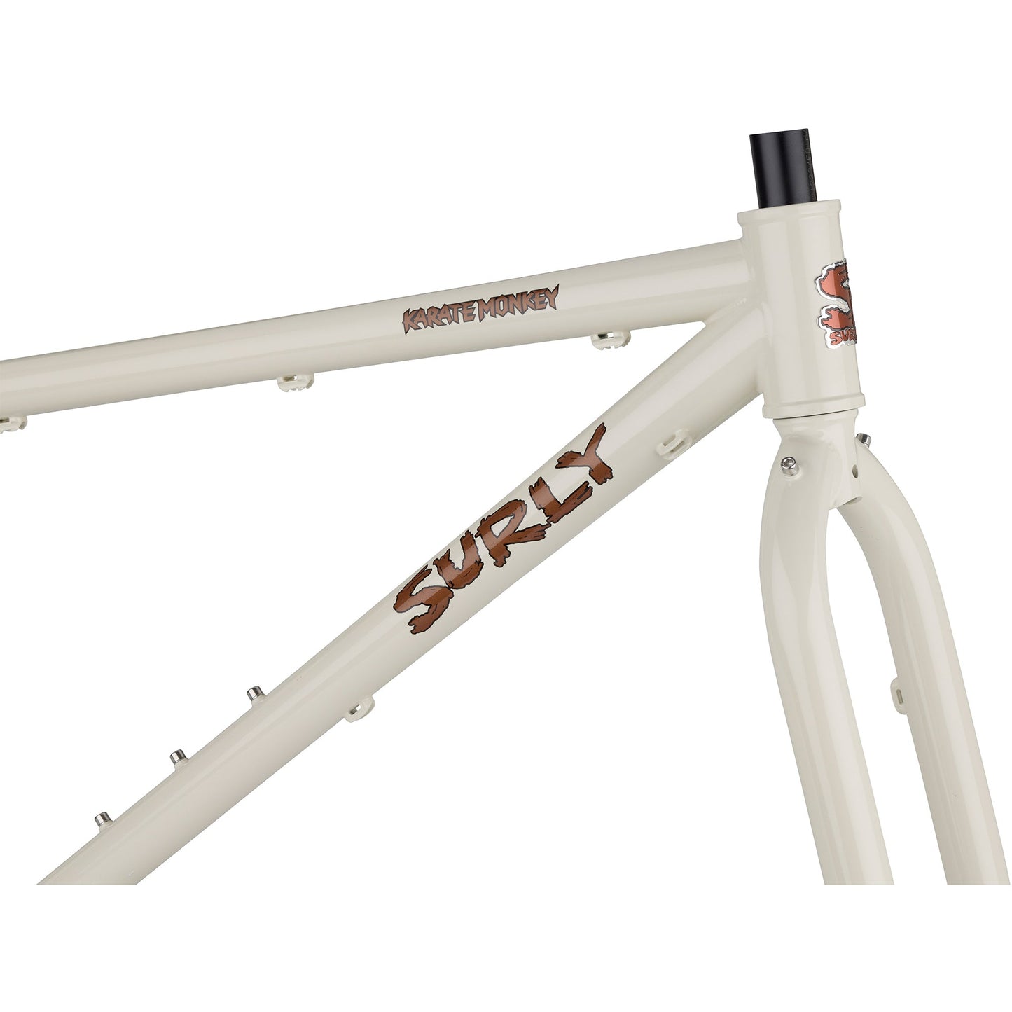 Karate Monkey Frameset - Snow Mold White