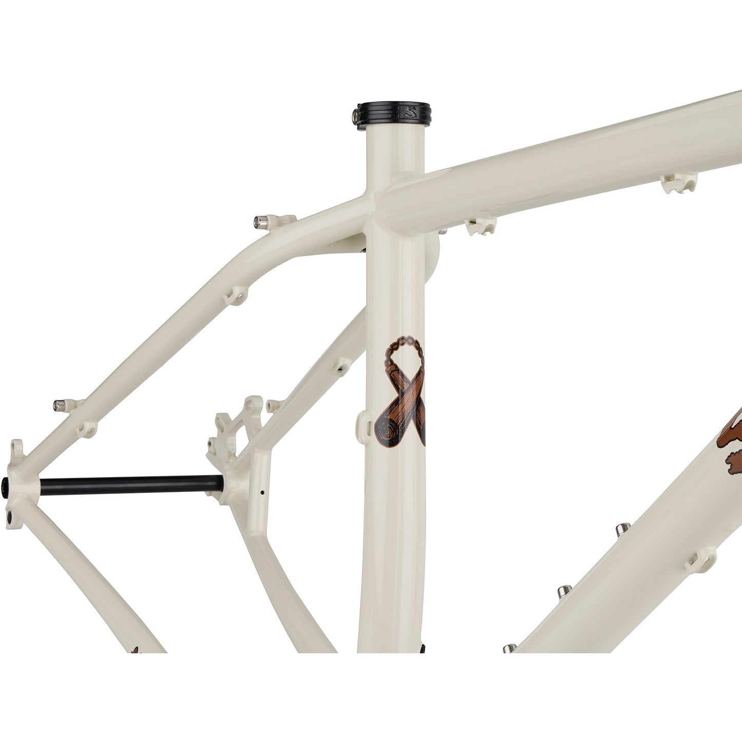 Karate Monkey Frameset - Snow Mold White