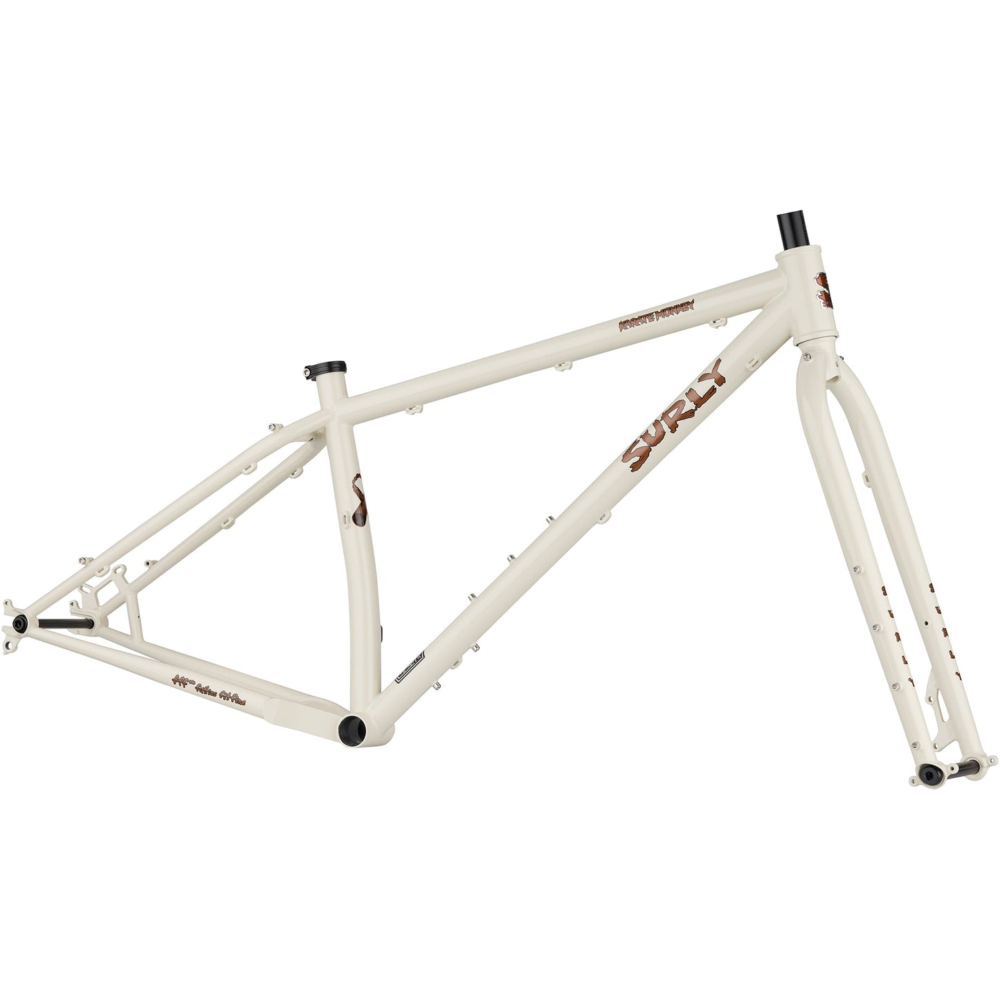 Karate Monkey Frameset - Snow Mold White