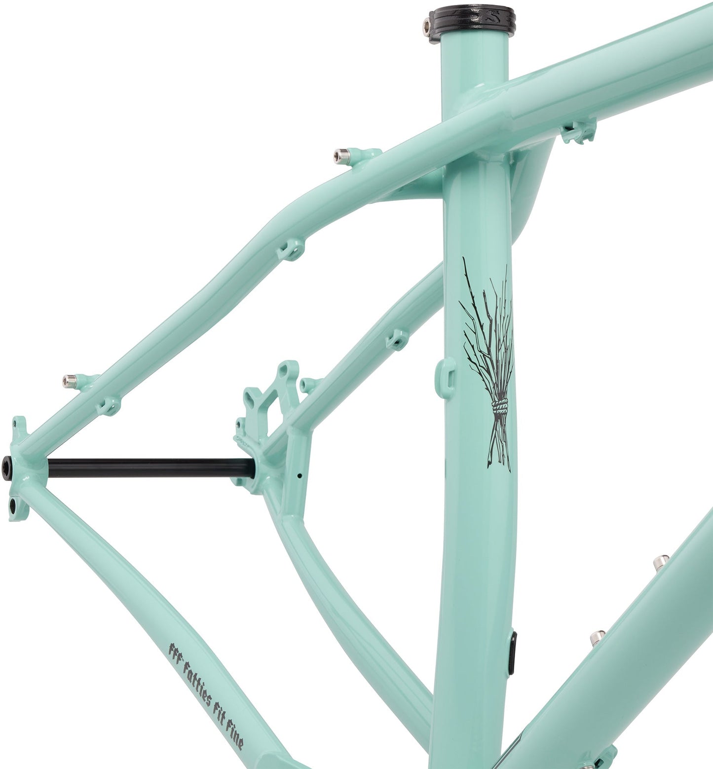 Krampus Frameset - Blue Oyster Coat