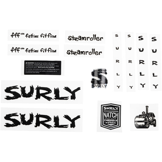 Steamroller Decal Set