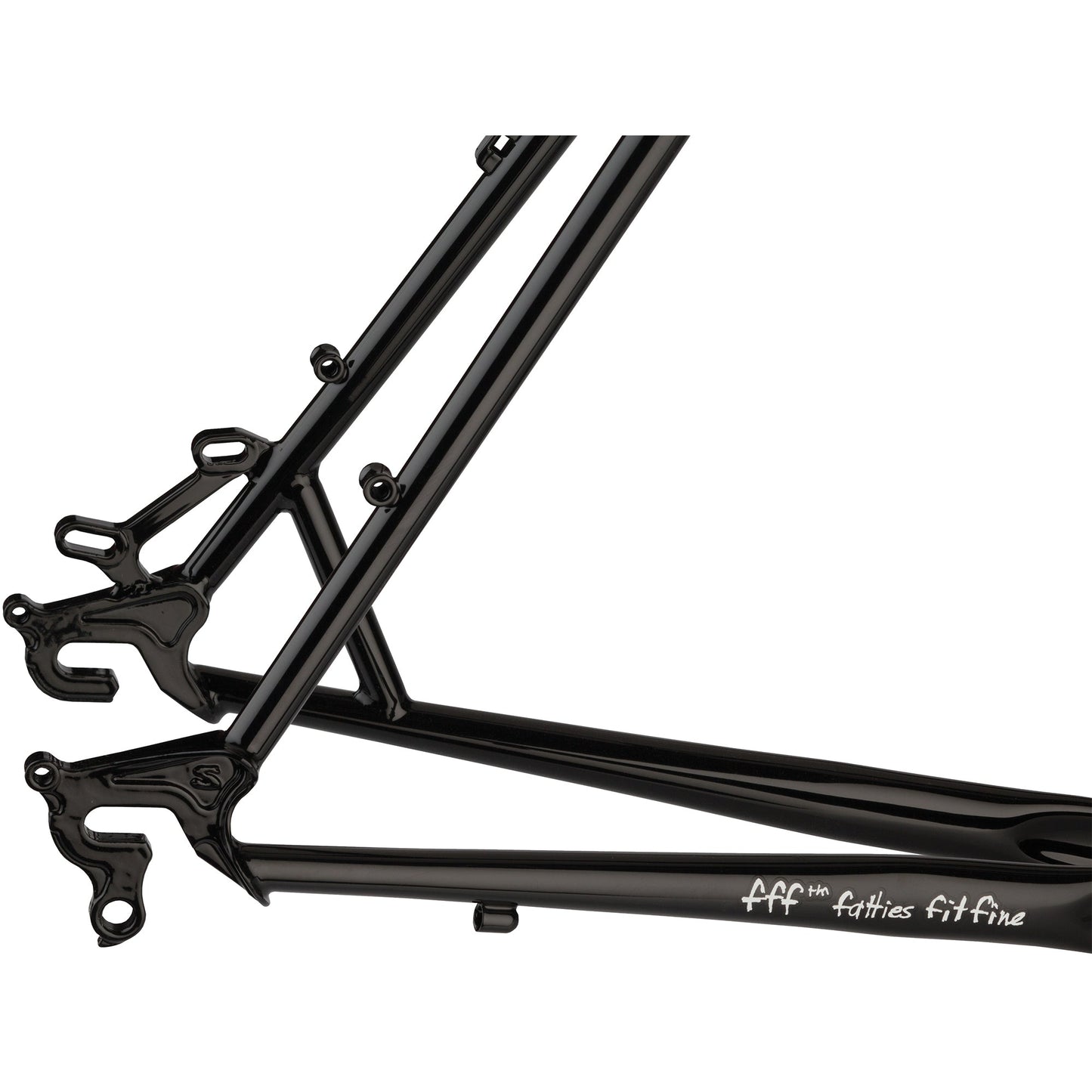 Straggler 650b Frameset - Black