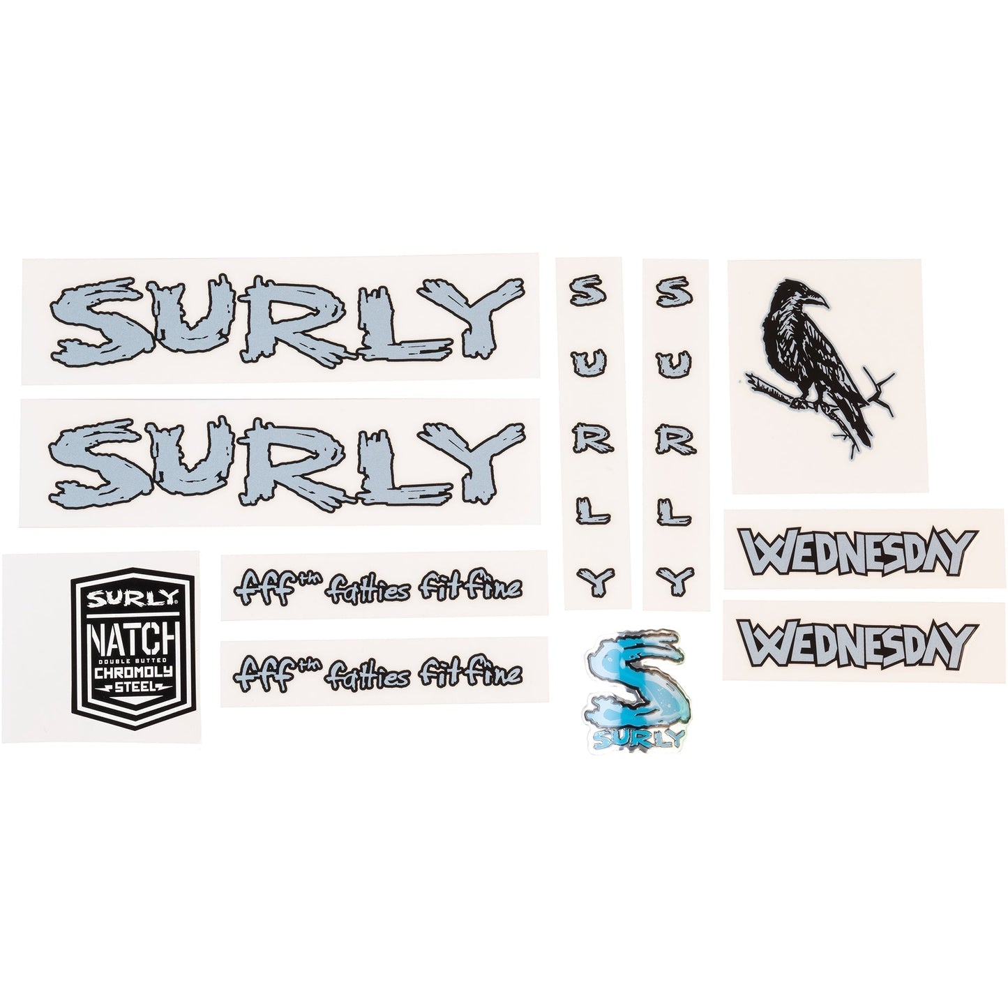 Wednesday Decal Set